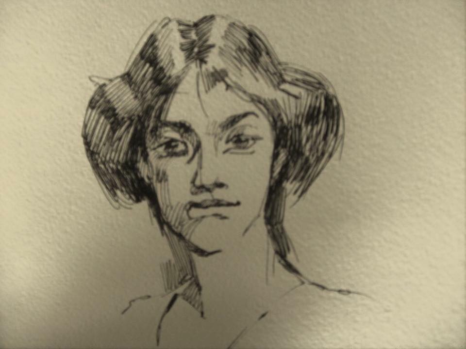 Georgian artist who paints with eye pencil geotv.ge